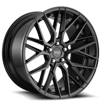 (4) 19  Staggered Niche Wheels M190 Gamma Matte Black Rims(B42) • $1344