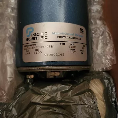 Pacific Scientific BA3618-7009-48B DC Motor • $140