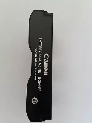 Genuine Canon BGM-E2 Battery Magazine 6 AA Holder For BG-E2 BG-E3 BG-E4 • £19