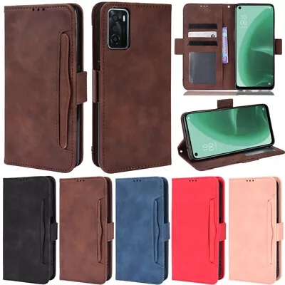 Retro Wallet Leather Flip Case Cover For TCL 30XL 40SE 40R 40XE 30SE 20SE 20L A3 • $17.75