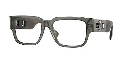 NEW Versace 3350 Eyeglasses 5436 Grey 100% AUTHENTIC • $170.31
