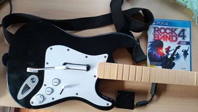 $265 • Buy Rock Band Fender Stratocaster Sony PlayStation 3 4 PS3 PS4 + RB4 W/ Rivals Exp.