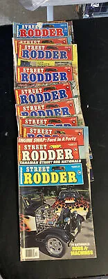 Street Rodder Magazine LOT Of 10 Months/Issues From 1977 Vintage • $21.99