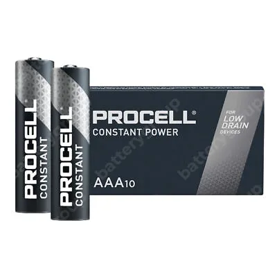 Duracell Procell Constant And Intense AAA Industrial Batteries Expiry 2032 • £4.65
