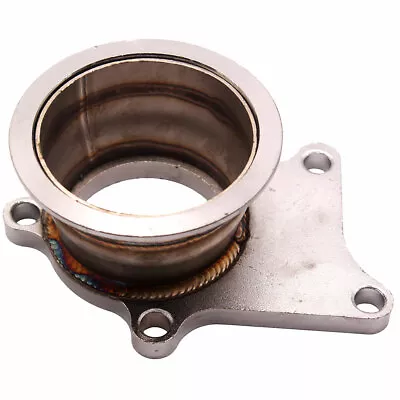 Stainless Steel Adapter For T3/T4 Turbo 5 Bolt To 3  V-Band Flange Turbo Adaptor • $29.99