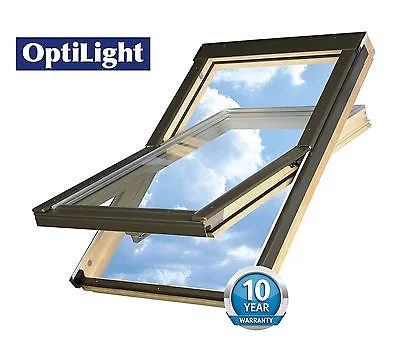 £289 • Buy Optilight Skylight - Roof Window Incl Flashing, Loft Skylight Rooflight