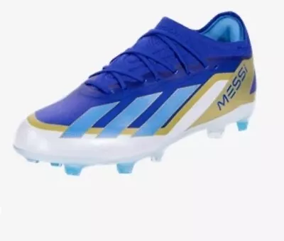 NIB Youth 2 Adidas X CrazyFast Elite Messi FG Kid Soccer FG Cleat MSRP 139.99 • $99