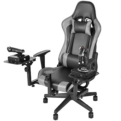 Hottoby Flight Simulator Stand With Gray Seat Fits Logitech X52 X56 Thrustmaster • $369.99