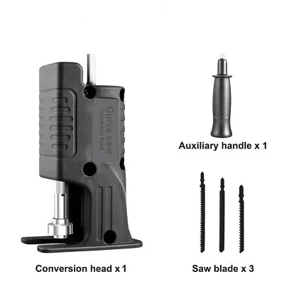 Blades Electric Drill To Electric Saw Reciprocating Saw Conversion Head Hacksaw • $27.29