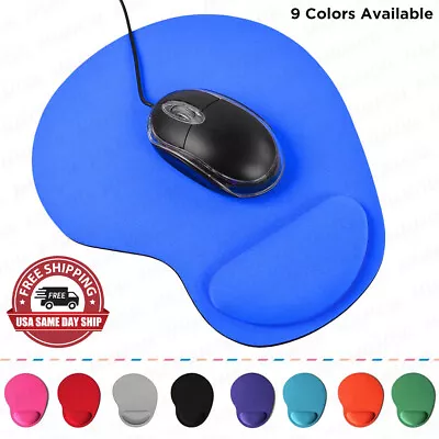 Mouse Pad Wrist Rest Support Ergonomic Comfort Mat Non-Slip PC Laptop Computer • $2.99