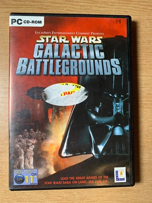 £5.29 • Buy Star Wars Galactic Battlegrounds PC Game COMPLETE 2 CD Manual UK Fast Post