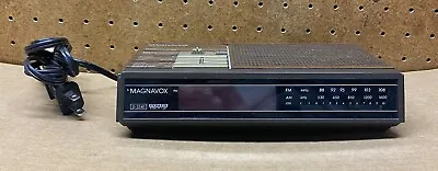 Magnavox D-3240 Digital Display Radio Alarm Clock Retro Wood Grain Electric FP/R • $7.49