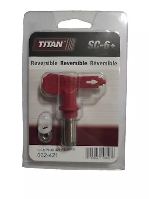 Titan 662-421 Spray Tip Reversible Spray Tip Size 421 Genuine Ships Free! • $18.50