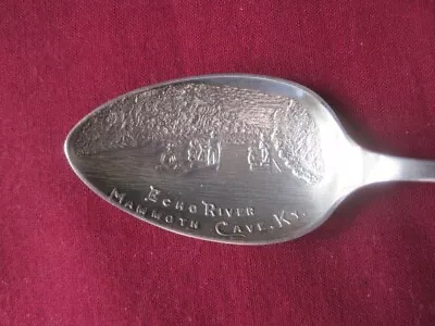 Echo River Mammoth Cave Ky.  Sterling Souvenir Spoon • $16.99