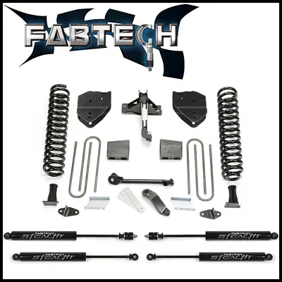 $1625.32 • Buy Fabtech 6  Basic Lift Kit W/ Stealth Shocks For 2017-2020 Ford F-250 F-350 4WD
