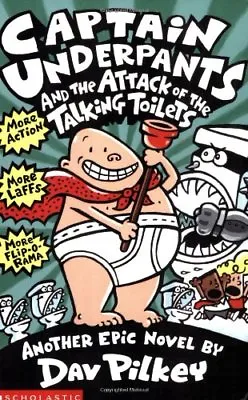 Captain Underpants And The Attack Of The Talking  Toilets By Da .9780439995443 • £2.51