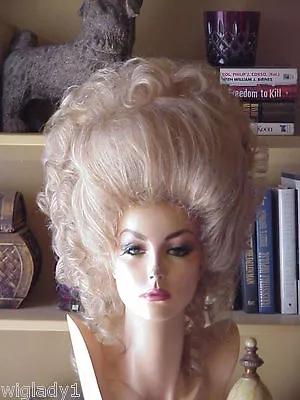 Wow Empress Bianca's New Marie Antoinette Updo Smooth Volume Soft Curls Poof • $169.99