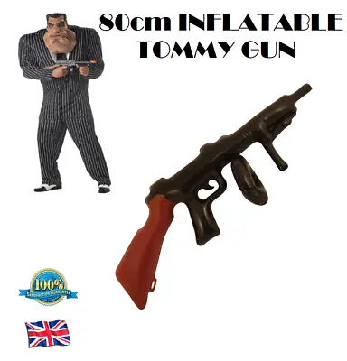 80cm INFLATABLE TOMMY GUN Blow Up Gun Party Novelty Mens Gangster Fancy Dress  • £5.99