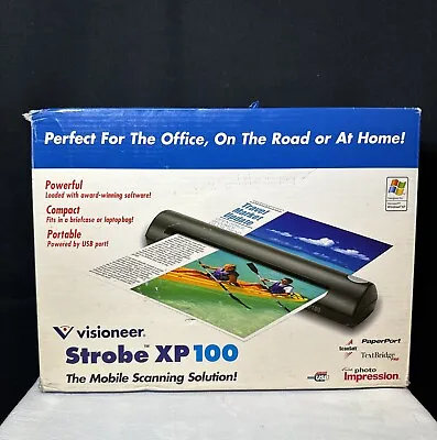 Visioneer Strobe XP 100 Sheetfed Scanner • $29.95