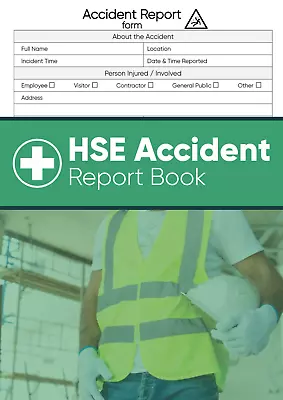 £6.65 • Buy Accident Report Book: A4 - HSE Compliant Accident & Incident Log Book | Health