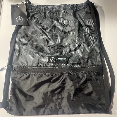 Mercedes Benz Motorsports Collection Pull Bag. Black. New With Tags • $20