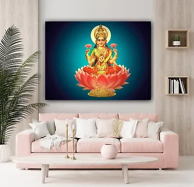 Goddess Lakshmi Canvas • £34.99