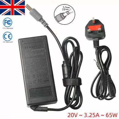 Laptop Charger For Lenovo Thinkpad Edge E530c E535 E545 AC Adapter Power Supply • £10.49