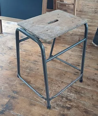 8 X Vintage Lab Stools School • £240