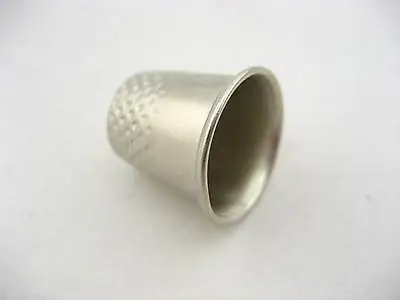 2 PS Thimble Sewing Quilting Metal Thimble Simple DIY Craft Finger Protector • £2.99
