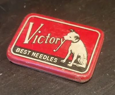 Gramophone Phonograph Needle Tin Nadeldose Victory Victor Nipper Dog Japanese • $25