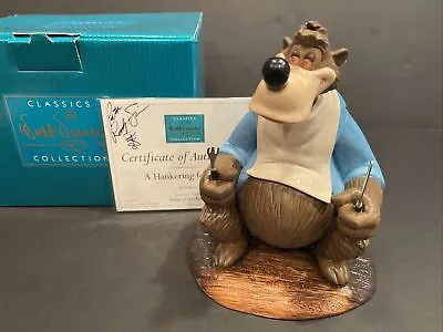 $449.99 • Buy NEW WDCC Song Of The South Brer Bear  Hankering For A Hare  + Signed COA