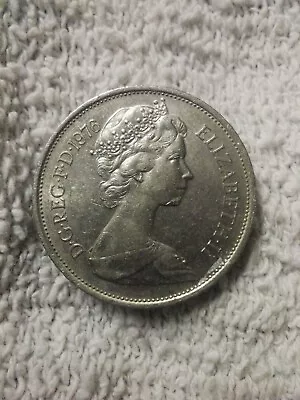 Queen Elizabeth The Second 1976 10 Pence • $20