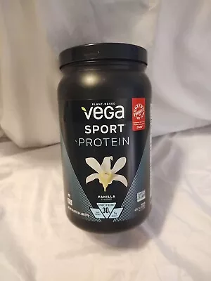 VEGA Sport Protein Powder - Vanilla 20.4oz (12/2023) • $15