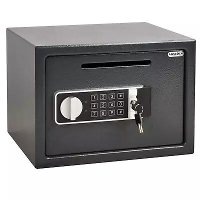 Drop Slot Safes Depository Safe Security Keypad Cabinet Safes 0.58 Cubic Ft Home • $133.43