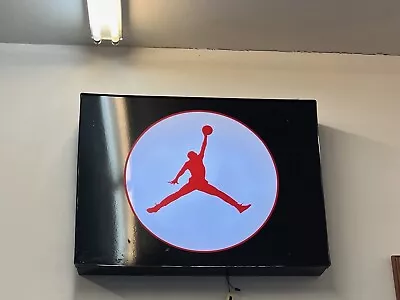 Vintage Air Jordan Nike Neon Light Up Sign Dealer Issue Store Display 90s Works! • $2000