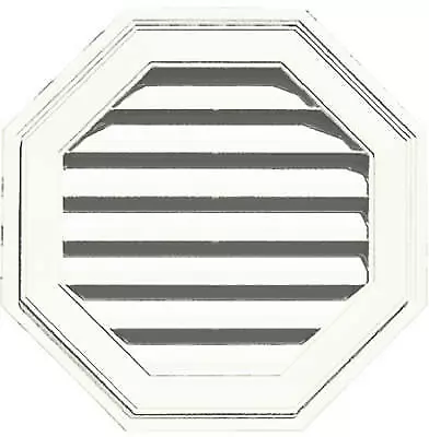 Gable Vent Octagon White 22-In. -120012222123 • $116.98