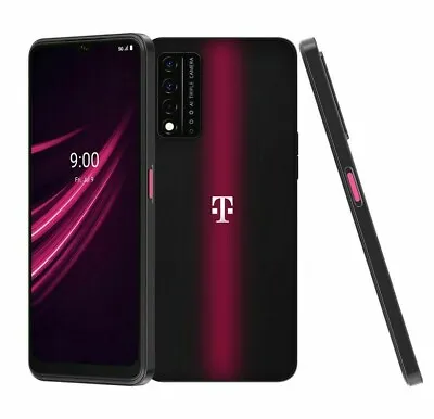 T-Mobile Revvl V Plus 5G (5062W)   NEBULA BLACK  (T-Mobile And Unlocked) 8/10 ** • $74.95