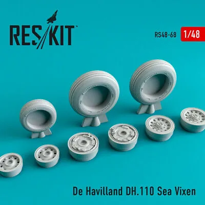 1/48 ResKit RS48-0168 A-37 Dragonfly Wheels Set • $20