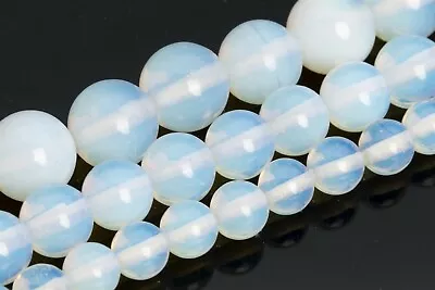 White Opalite Beads Round Loose Beads 5-6/8/9-10MM • $2.99