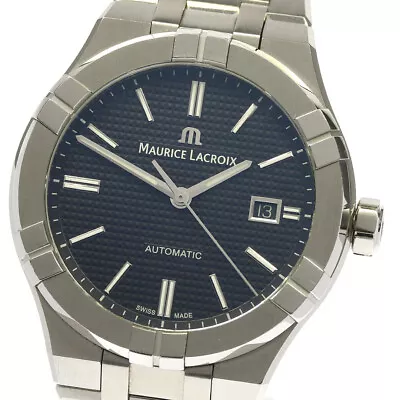 MAURICE LACROIX AI6008 SS002 330 2 Icon Automatic Date Automat • $1316.62