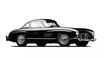 Mercedes Benz 300 SL Gullwing High-Quality 22inx17in Art Poster • $64.95