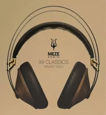 Meze Audio Headphones 99 CLASSICS Gold M99C-WG-J Over-ear Headphones Wired • $245.99