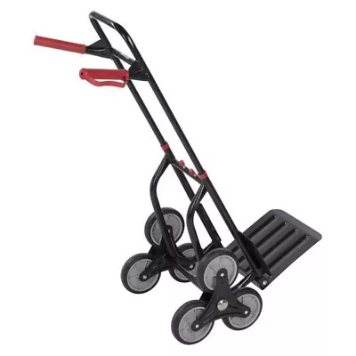 Heavy Duty SACK BARROW Stair & Step Climbing Sack Truck 6 Wheel 120kg  Foldable • £66