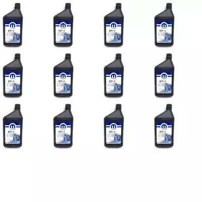 Mopar ATF+4 Automatic Transmission Fluid Case 12 Quarts 68218057AC • $125.85