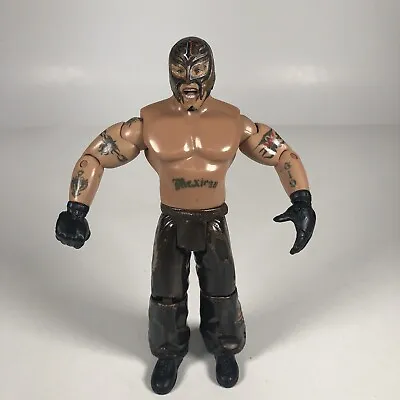 Rey Mysterio 2007 Jakks WWE Wrestling Figure Brown Pants/Mask (LOOSE SHOULDERS) • $13