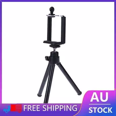 Mini Mobile Phone Stand Flexible Tripod For Smartphone Camera Video Black • $8.89