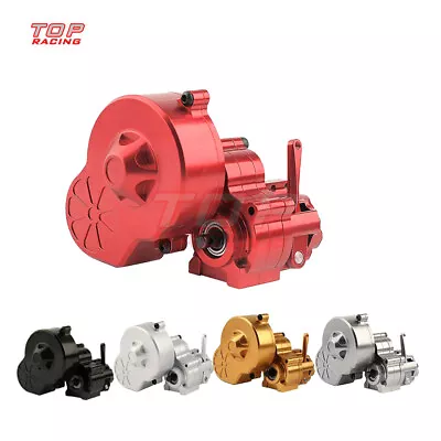 Alloy Cutoff Transmission Gearbox For 1/10 RC Crawler Car Axial SCX10 Wraith • $59.41