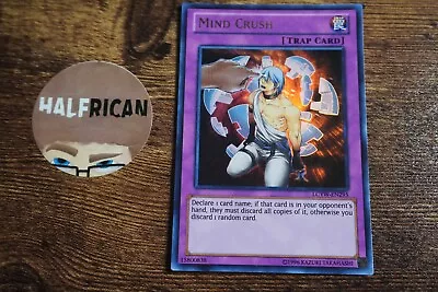 Mind Crush - LCYW-EN295 Yugioh! Holo Ultra Rare NM • $5