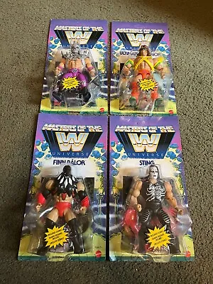 ✅ Masters Of The WWE Universe Wave 1 Triple H Ultimate Warrior Finn Balor Sting • $104