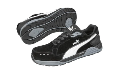 $163.19 • Buy Puma Airtwist Safety Shoes 644657 Blk Wht